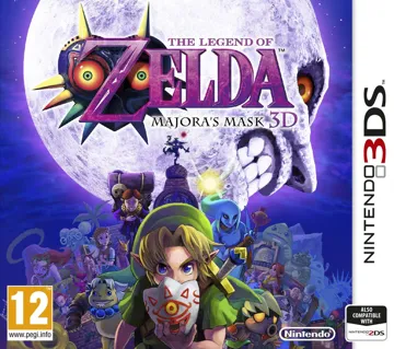 The Legend of Zelda Majoras Mask 3D (Europe) (En,Fr,Ge,It,Es) box cover front